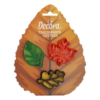 Комплект пластмасови резци - Есенни листа 
