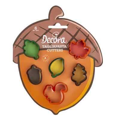 Комплект мини резци - Есен - 6 броя - Decora