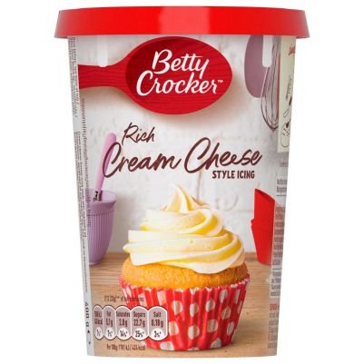 Betty Crocker - Готов крем с вкус на крема сирене за пълнеж и декорация - 400 g