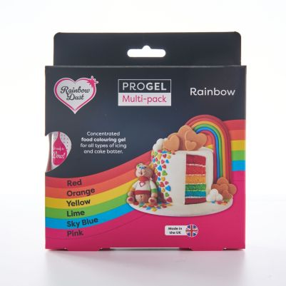 RD ProGel – Комплект гел бои - Rainbow -6 броя