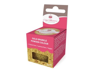 Прахообразна боя - Gold sparkle - 5 грама - Cake Masters