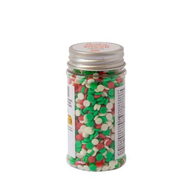 Захарна декорация - Коледни конфети - 70гр - Decora