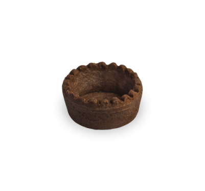 Какаова кръгла тарталета d 44 mm- 20 броя