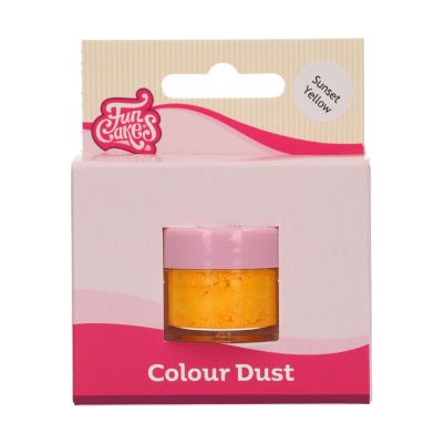Fun cakes - Прахообразна боя - Sunset Yellow