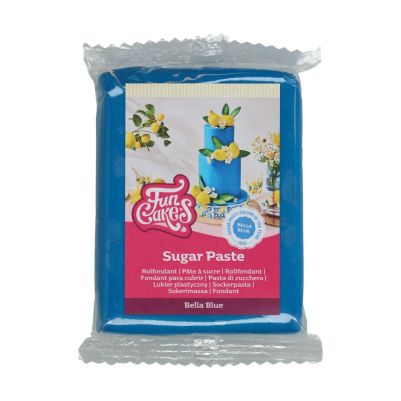 Цветен ароматен фондан - Bella Blue -0,250 гр.