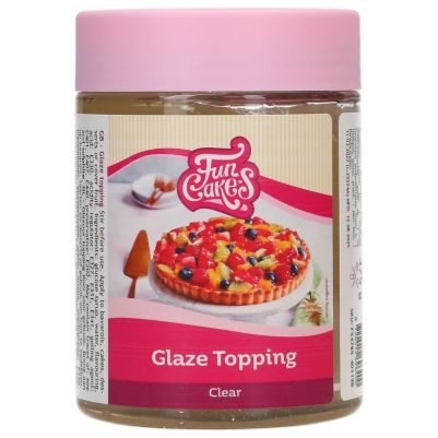 Безцветна глазура - Glaze Topping - 375гр - FunCakes 
