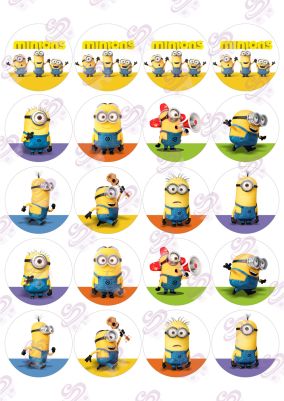 Принт декорация - Minions
