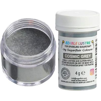 Прахообразна боя - Lustre Cosmic Grey - 4гр - Sugarflair