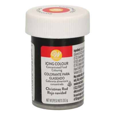 Wilton - Гел боя - Коледно червено - 28g