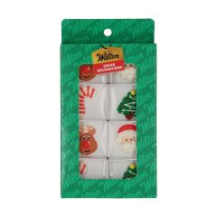 Захарна декорация - Merry Christmas- 8 броя - Wilton