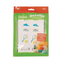 Захарна декорация - DecoKit 2D - Тенис - 12 броя - Decora