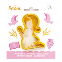 Пластмасов резец - Ангелче - Момиче - Decora