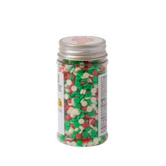 Захарна декорация - Коледни конфети - 70гр - Decora