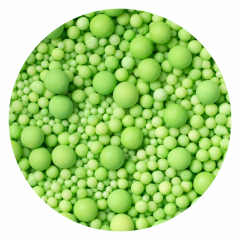 ОЧАКВАНА ДОСТАВКА - 13.12.2025 Захарни перли - Светло зелен микс- 100 гр.