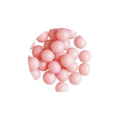 Захарна декорация - Перли 8мм - Пастелни - Розови - 80 гр - Decora