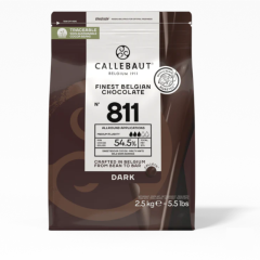Callebaut Chocolate № 811 - Натурален шоколад - 2.5 kg
