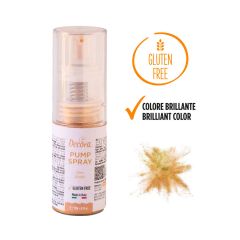 Decora прахообразна боя спрей - Класическо злато- 10 грама