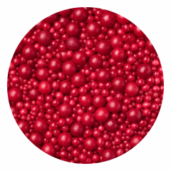Захарни перли - Бордо микс- 100 гр.