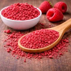 Лиофилизирани малини на гранули - 2-4мм - 15гр