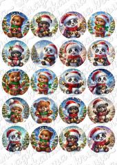 Принт декорация - Коледа 183