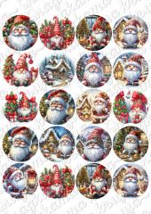 Принт декорация - Коледа 187