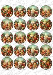 Принт декорация - Коледа 189