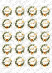 Принт декорация - Коледа 195