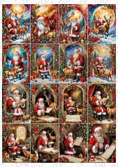 Принт декорация - Коледа 198