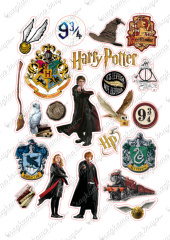 Фонданов стикер - Harry Potter