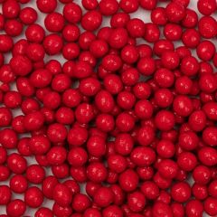 Захарни перли - Червени 4мм - 74 гр. PME