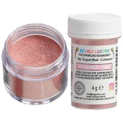 Прахообразна боя - Lustre Shimmer Pink - 4гр - Sugarflair