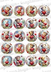 Принт декорация - Свети Валентин 42