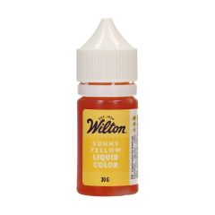 Течна боя - Слънчево жълто - 30 g - Wilton