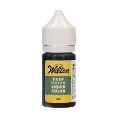 Течна боя - Тъмно зелено - 30 g - Wilton