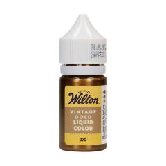 Течна боя - Старо злато - 30 g - Wilton