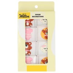 Захарна декорация - Baby Bliss Pink - Wilton - 8 бр