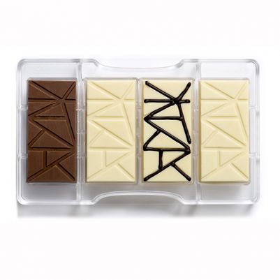 Поликарбонатна форма за шоколадови блокчета - Bar