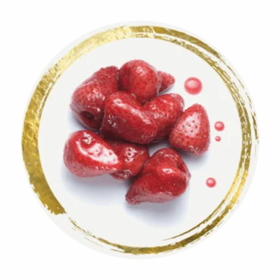 Кандирани озахарени плодчета - Цели ягоди - 150 гр.