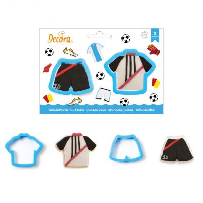 Футболен екип - Комплект пластмасови резци Decora