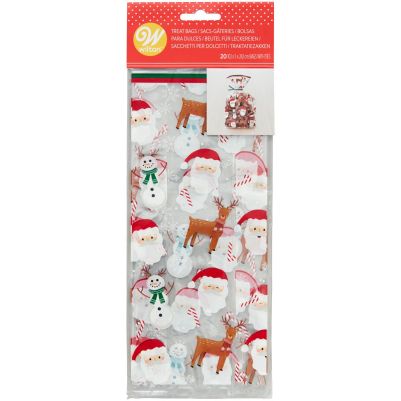 Комплект пликове - Santa / Snowman / Reindeer - 20 броя
