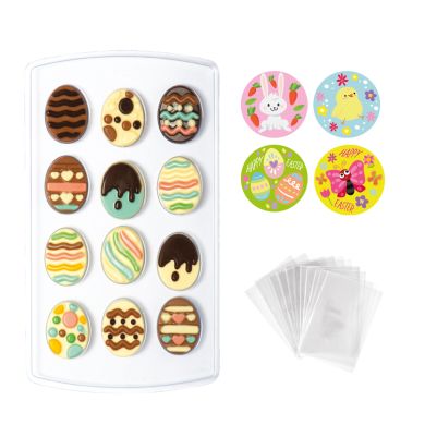 Комплект за шоколадови отливки - Великденски яйца