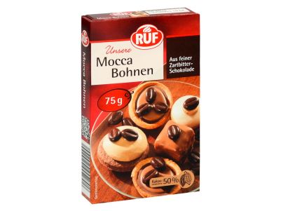 Шоколадова декорация -Зърна кафе - 100гр - RUF
