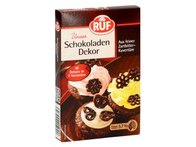 Шоколадова декорация -Шоколадови орнаменти - 38гр - RUF