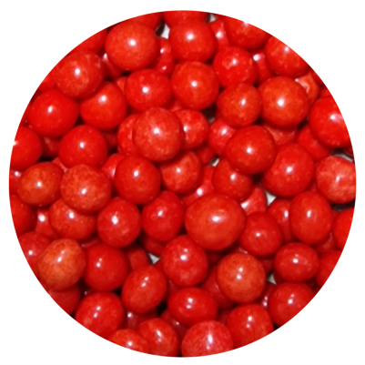 Шоколадово криспи - Червено с вкус ягода - 100 гр.