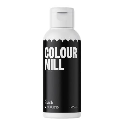 Боя на маслена основа - Black 100 мл - Colour Mill
