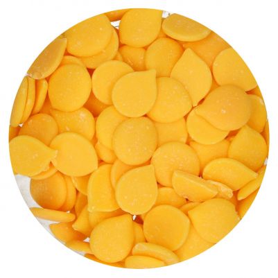 FunCakes Deco Melts -Бонбонки за топене - Yellow - 250 грама