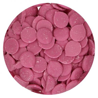 FunCakes Deco Melts -Бонбонки за топене с вкус - Pink - Малина - 250 грама