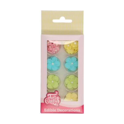 Захарна декорация - Blossom Mix Pastel - 32бр - FunCakes