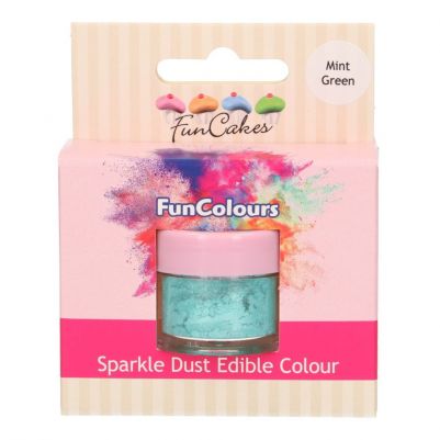 Fun cakes - Прахообразна боя -Sparkle Dust Mint Green