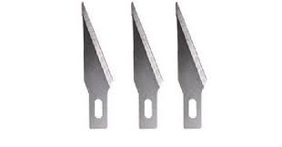 Резервни ножчета за скалпел 10 броя - Decora